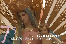 Bodes de diamant de la imatge de la Mare de Déu dels Àngels